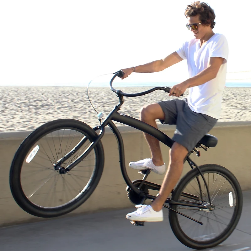 sixthreezero Men's In the Barrel 26 in 3-Speed Beach Cruiser Bike