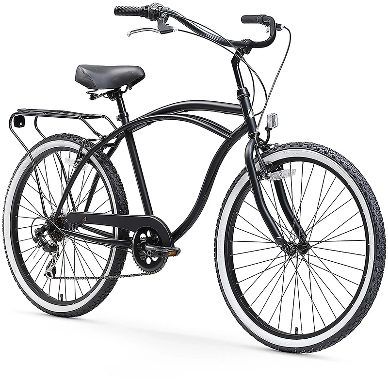sixthreezero Men's Around the Block 26 in 7-Speed Cruiser Bike