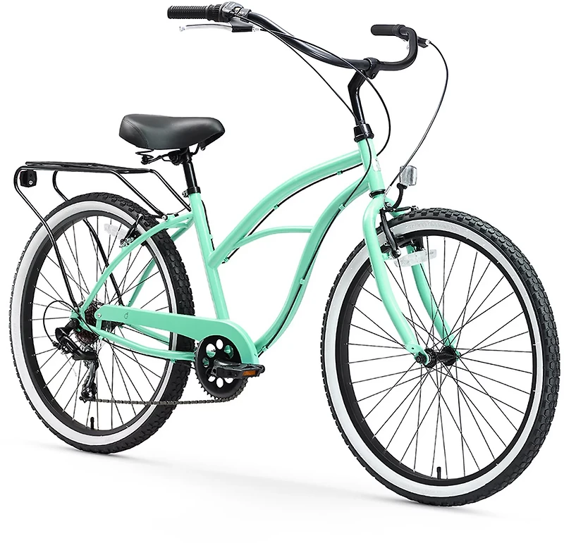 sixthreezero Women's Around the Block 26 7-Speed Cruiser Bike