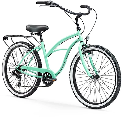 sixthreezero Women's Around the Block 26 7-Speed Cruiser Bike