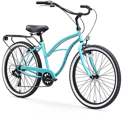 sixthreezero Women's Around the Block 26 in 7-Speed Cruiser Bike
