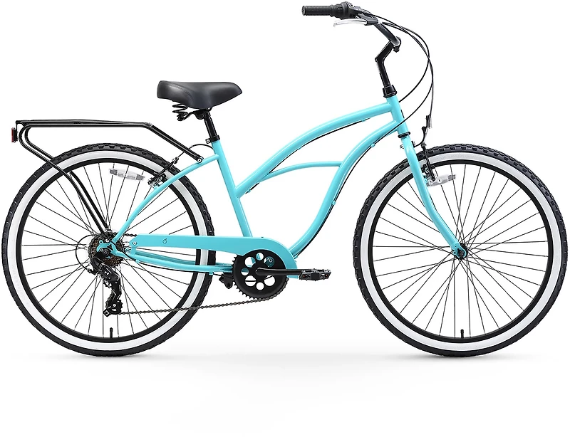 sixthreezero Women's Around the Block 26 7-Speed Cruiser Bike
