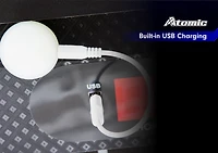 Atomic Azure LED Light Up Foosball Table