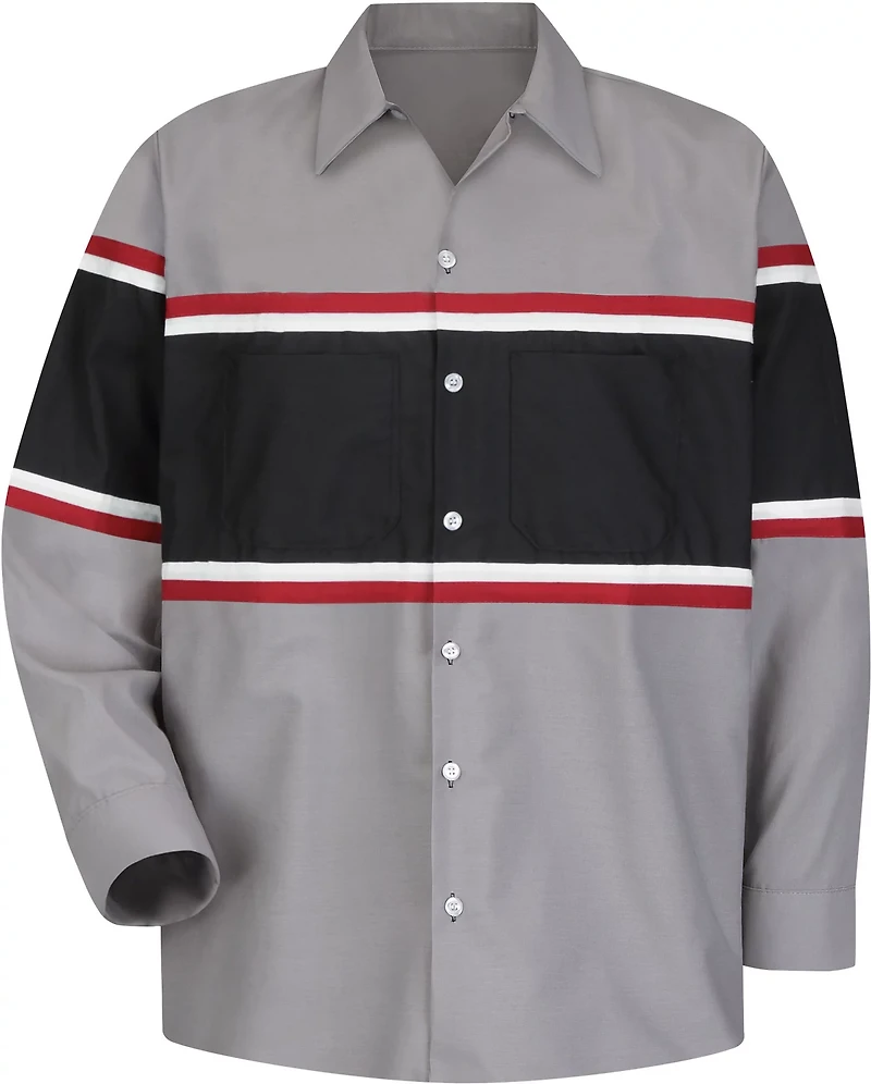 Red Kap Men's Long Sleeve Technician Shirt