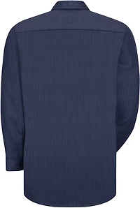 Red Kap Men's Long Sleeve Durastripe Work Shirt