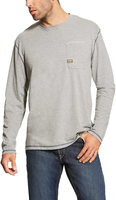 Ariat Men's Rebar Crew Long Sleeve T-shirt