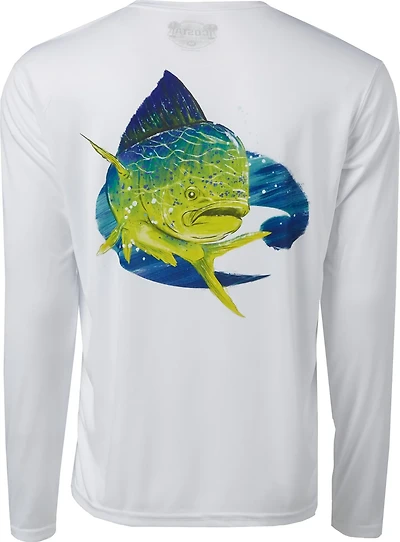Costa Del Mar Men's Tech Species Dolphin Long Sleeve T-shirt