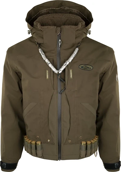 Drake Waterfowl Men's Guardian Elite Insulated Flooded Timber Jacket