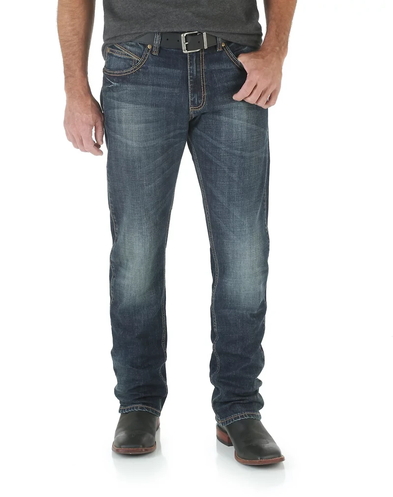 Wrangler Men's Retro Slim Fit Straight Leg Jeans