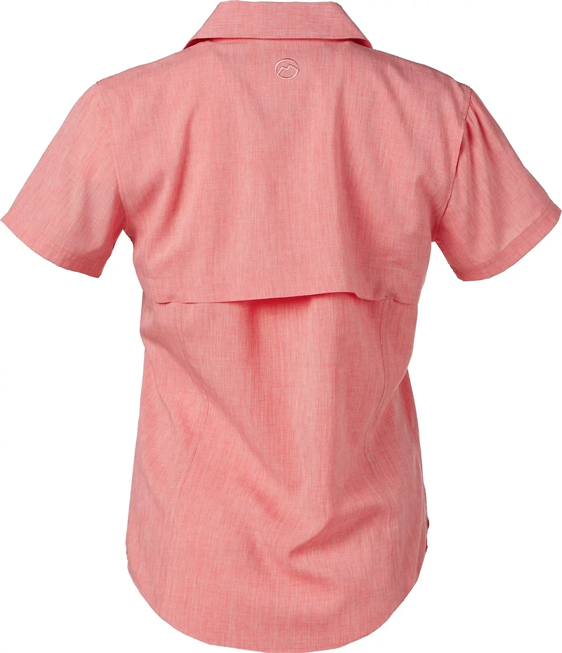 Magellan Outdoors Women's Aransas Pass Heathered Fishing Top