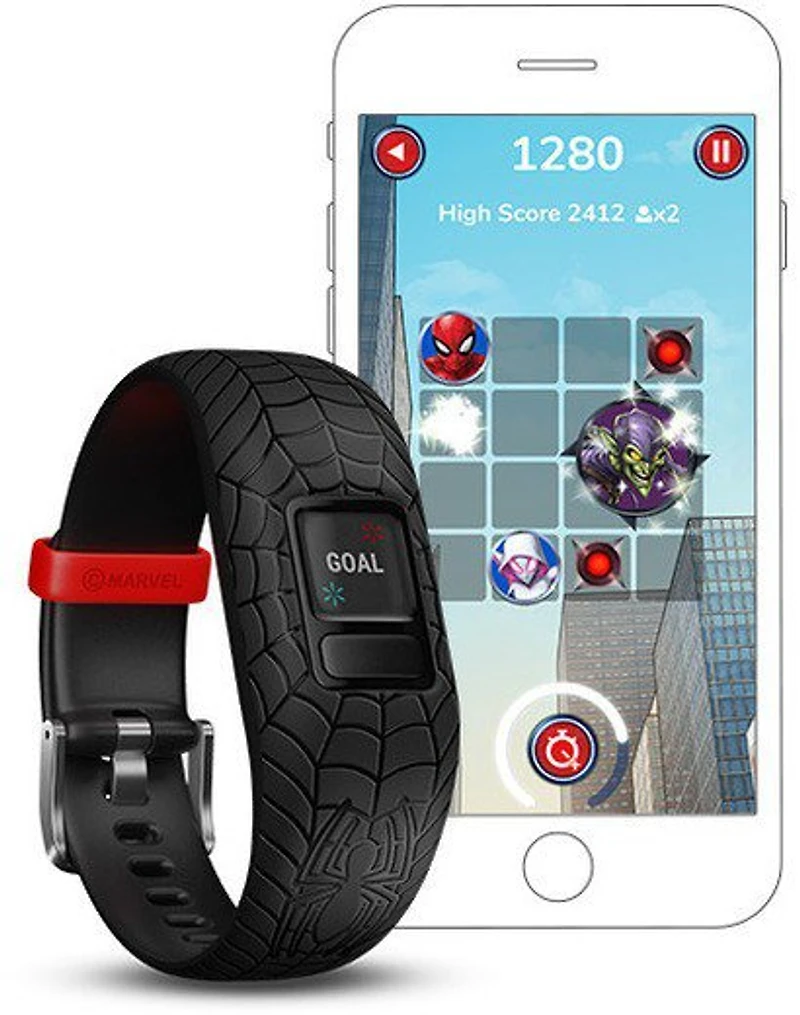 Garmin Kids' vivofit 2 Marvel Spider-Man Fitness Tracker