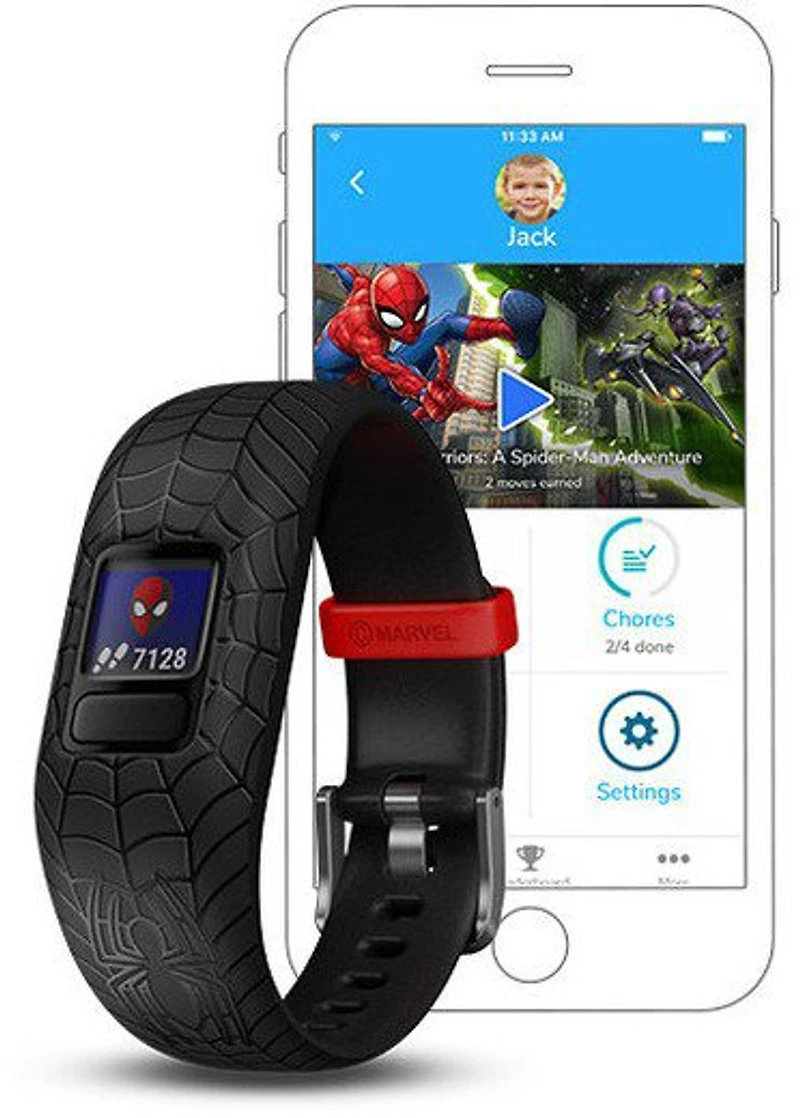 Garmin Kids' vivofit 2 Marvel Spider-Man Fitness Tracker