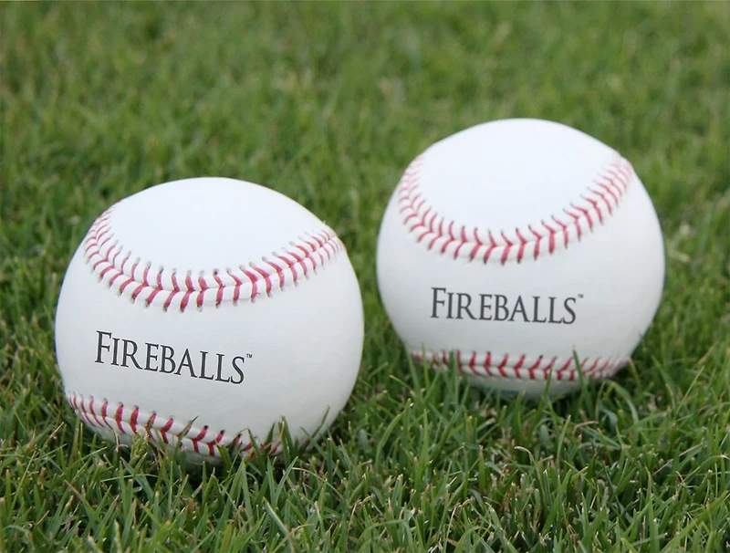 Heater Sports Fireballs Leather Pitching Machine Baseballs 12-Pack