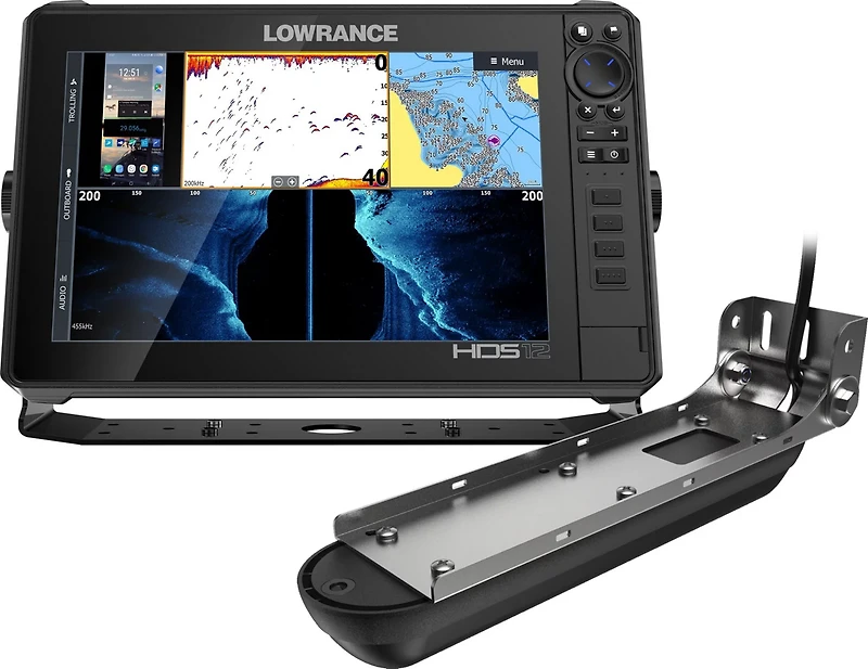 Lowrance HDS LIVE 12 in GPS Fish Finder with Active Imaging 3-in-1