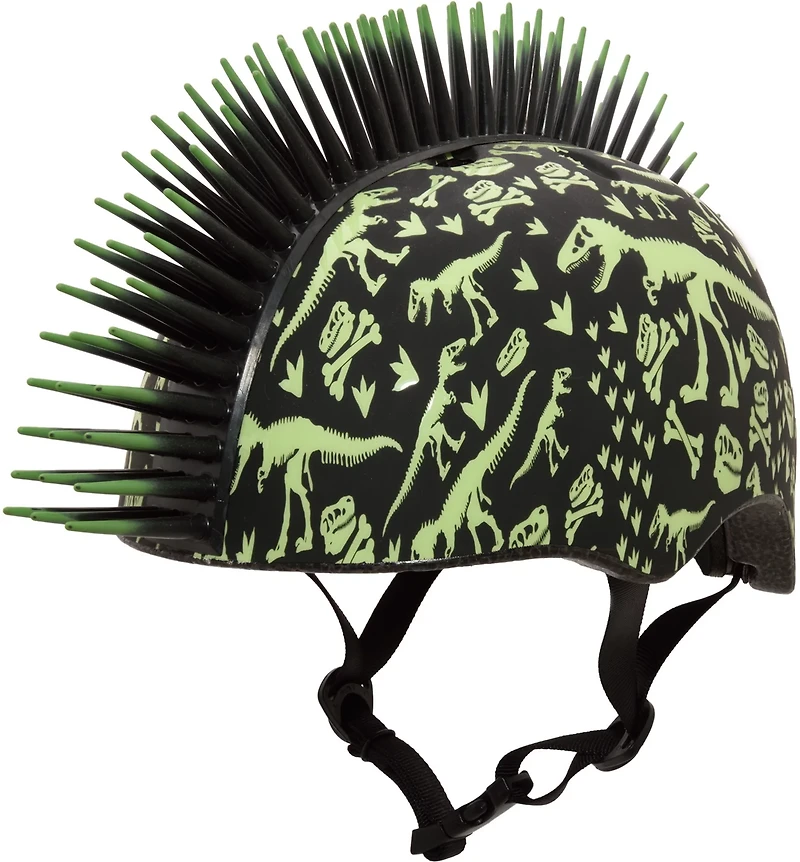 Raskullz T-Rex Bonez Mohawk Toddler Bike Helmet