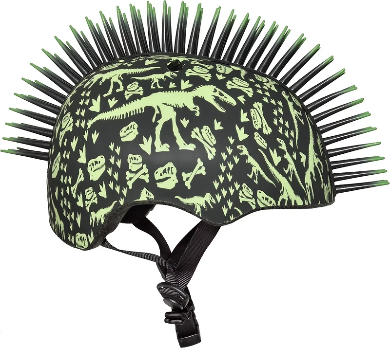 Raskullz T-Rex Bonez Mohawk Toddler Bike Helmet