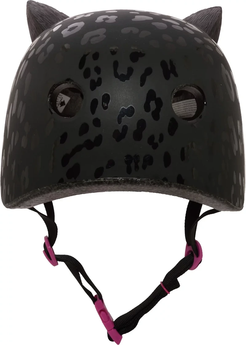 Krash Youth Leopard Kitty Bicycle Helmet