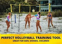 CROSSNET 4-Way Volleyball Game