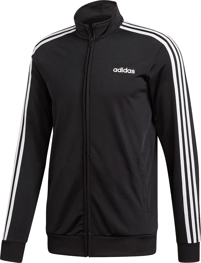 adidas Men's Essential 3-Stripes Tricot Track Jacket