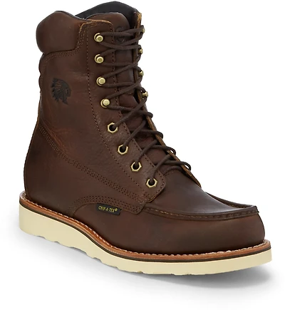 Chippewa Boots Men's Waterproof Moc Toe Lace-Up Work Boots
