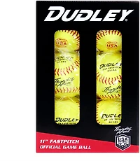 Dudley Thunder Heat 11 in ASA Fast-Pitch Softballs 6-Pack