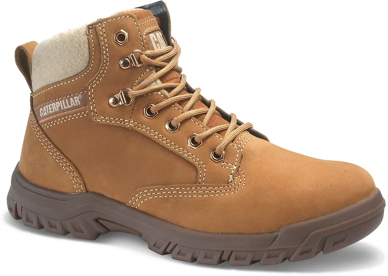 Cat Footwear Women's Tess EH Steel Toe Lace Up Work Boots