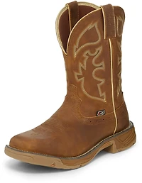 Justin Men's Stampede Rush Collection Rustic EH Wellington Work Boots