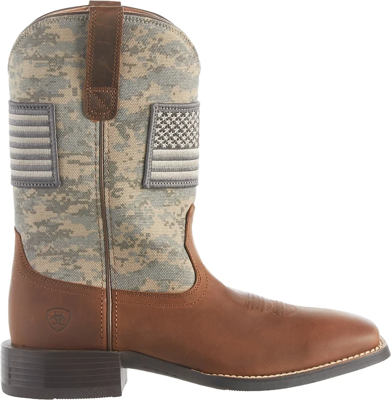 Ariat Men's Sport Patriot Camo Western Boots