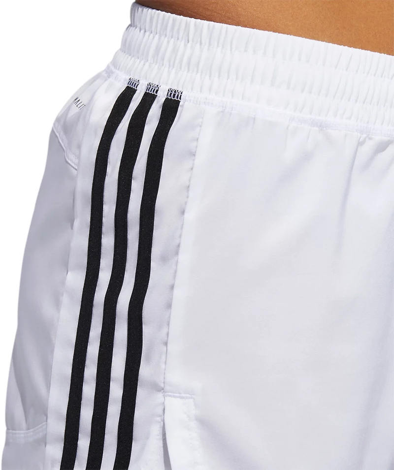 adidas Women's 3-Stripes Woven Training Shorts 3 in