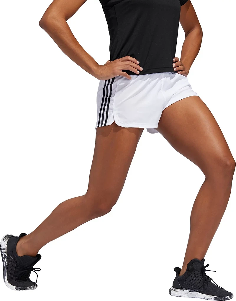 adidas Women's 3-Stripes Woven Training Shorts 3 in