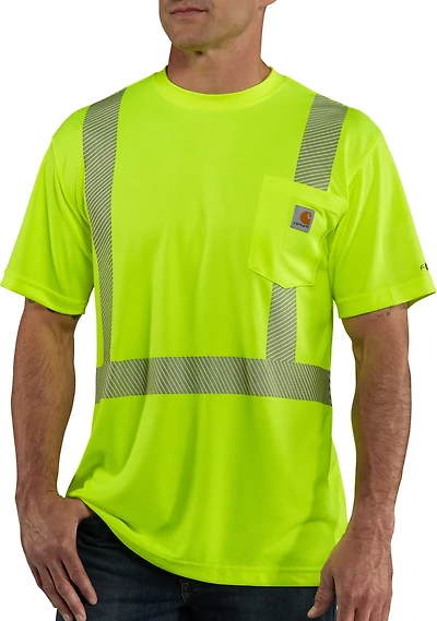 Carhartt Men's Force® High Visibility Class 2 Short Sleeve T-shirt