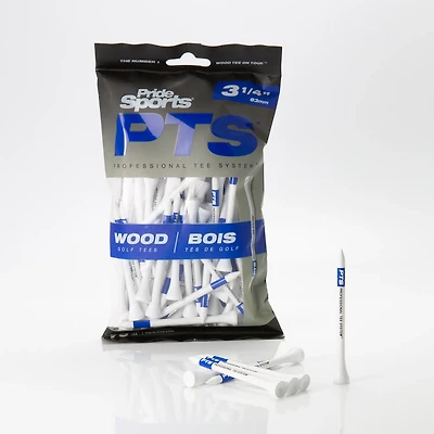Pride ProLength 3-1/4 in Golf Tees 75-Pack