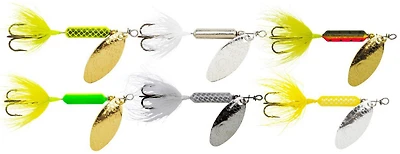 Worden's Rooster Tail 1/4 oz PDQ Baits 6-Pack