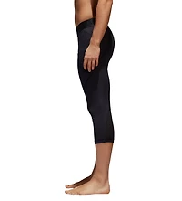 adidas Men's AlphaSkin Sport Three-Quarter Compression Tight