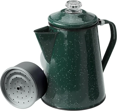 GSI Outdoors Enamelware 8 Cup Percolator