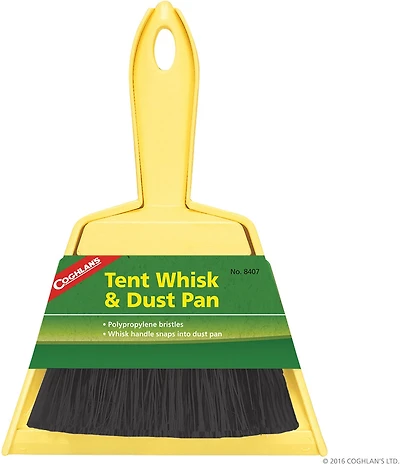 Coghlan's Tent Whisk and Dust Pan