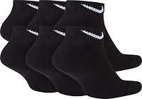 Nike Men's Everyday Plus Cushion Training Low Cut Socks 6 Pack