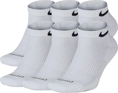 Nike Men's Everyday Plus Cushion Training Low Cut Socks 6 Pack