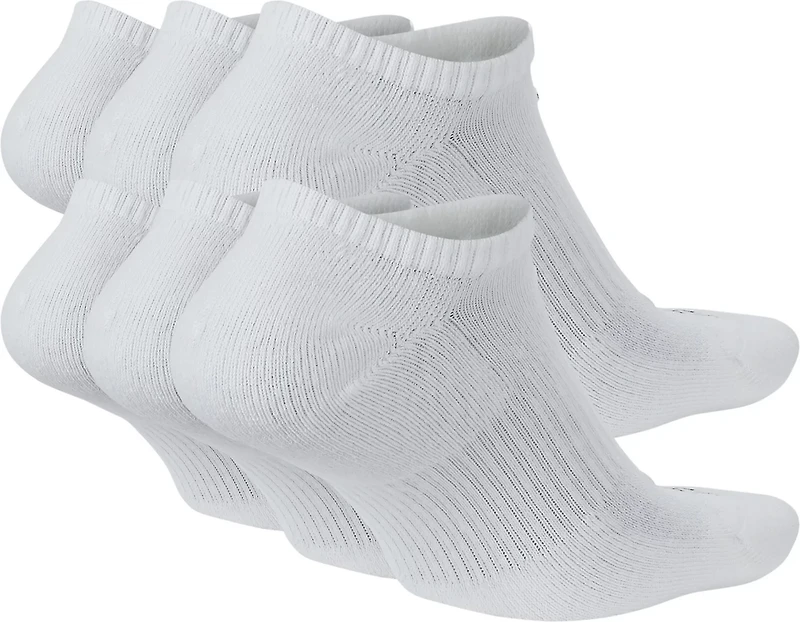Nike Men's Everyday Plus Cushion Training No Show Socks 6 Pack