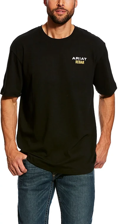 Ariat Men's Rebar CottonStrong Logo Short Sleeve T-shirt