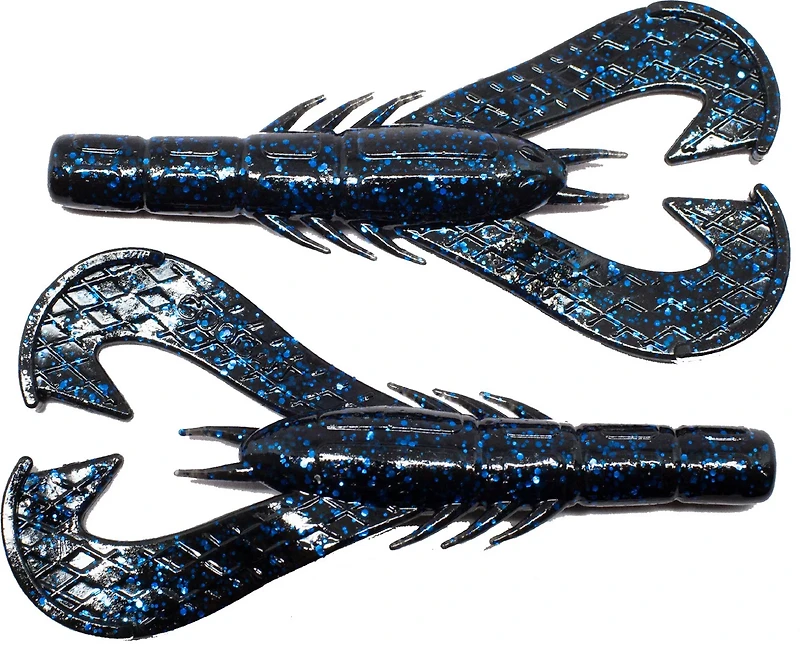 Googan Baits Krackin' Craw 4-in Freshwater 7-Pack