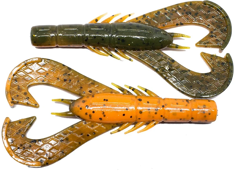 Googan Baits Krackin' Craw 4-in Freshwater 7-Pack