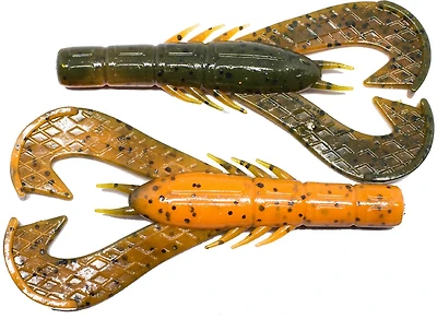 Googan Baits Krackin' Craw 4-in Freshwater 7-Pack