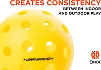 Onix Fuse G2 Outdoor Pickleball Balls 3-Pack