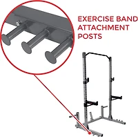 Sunny Health & Fitness SF-BH6802 Power and Squat Rack