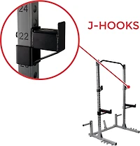 Sunny Health & Fitness SF-BH6802 Power and Squat Rack