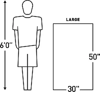 Gear Aid Quick Dry L Microfiber Towel