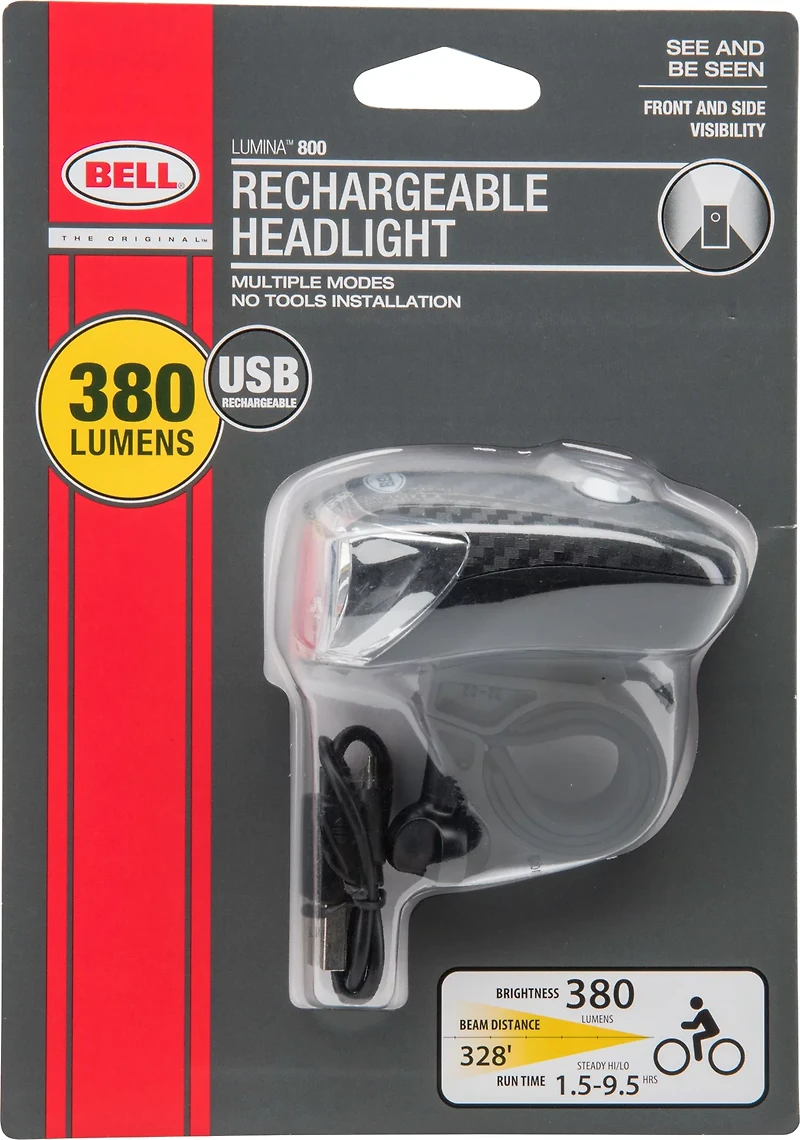 Bell Lumina 800 Rechargeable Bike Headlight