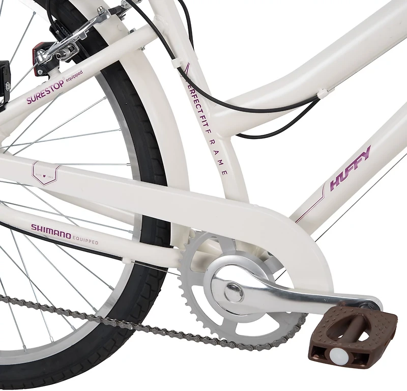 Huffy Women's Sienna 27.5 7-Speed Comfort Hybrid Bike