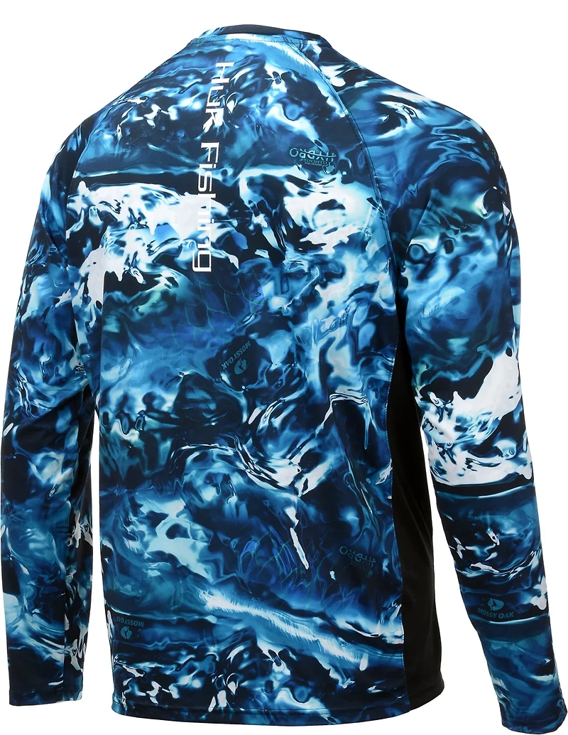Huk Men's Pursuit Camo Vented Long Sleeve T-shirt